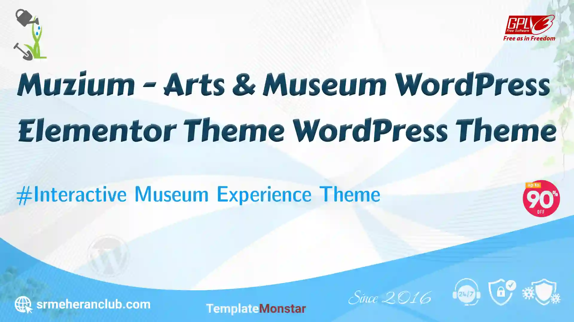 Muzium – Arts & Museum WordPress Elementor Theme WordPress Theme
