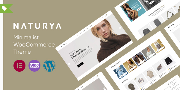 Naturya - Minimalist WooCommerce WordPress Theme