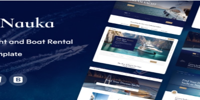 Nauka - Yacht Club and Rental Boat PHP Template