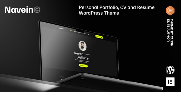 Navein - Personal Portfolio WordPress Theme