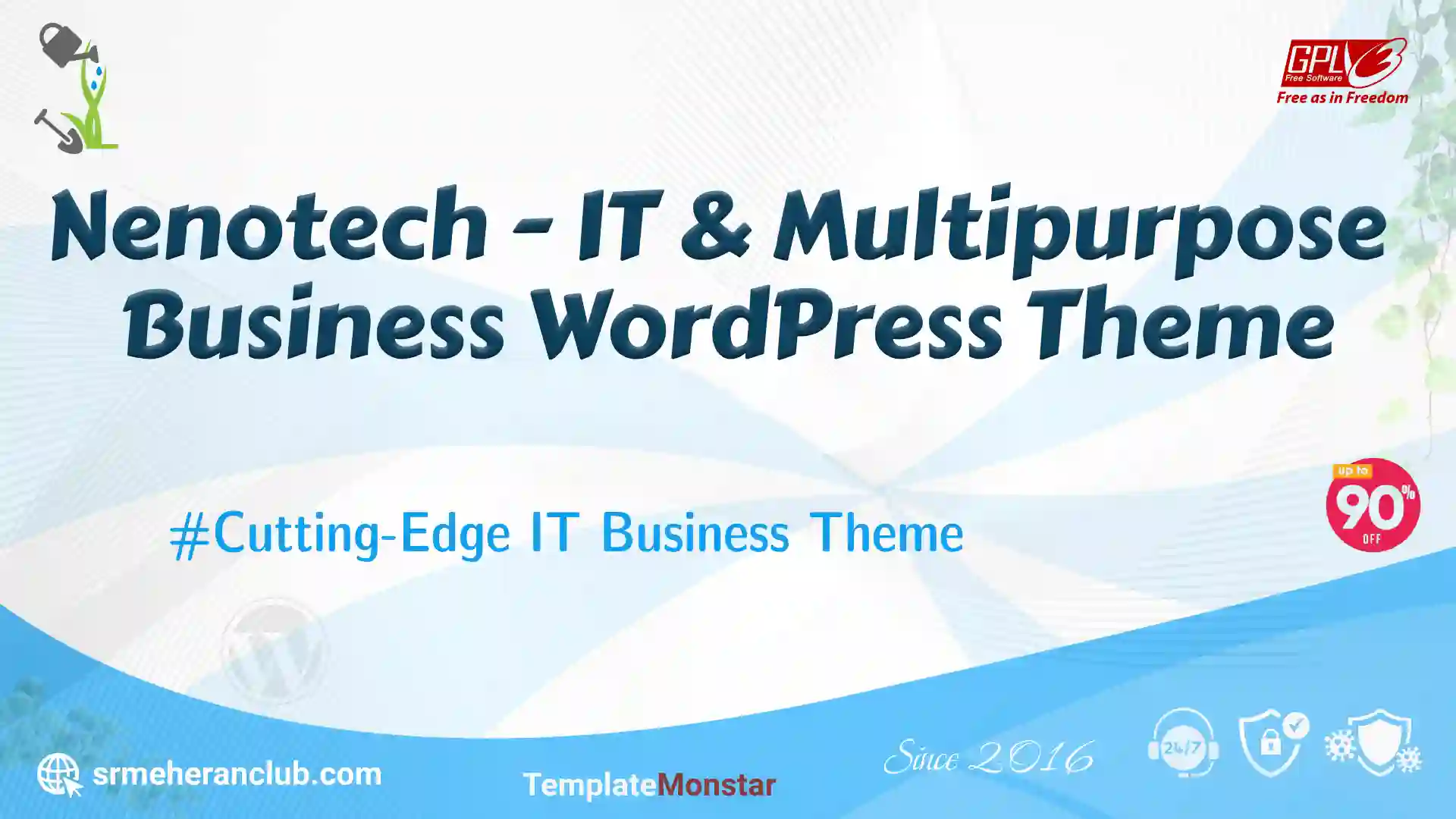 Nenotech – IT & Multipurpose Business WordPress Theme — Theme by Templatemonster