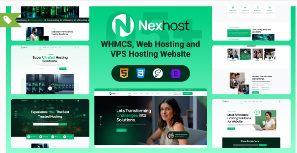 Nexhost - WHMCS, Web Hosting and VPS Hosting HTML