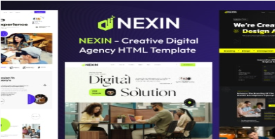 Nexin - Digital Agency HTML Template