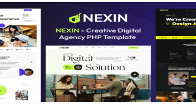 Nexin - Digital Agency PHP Template