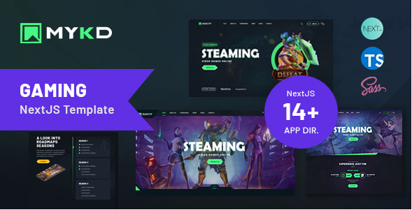 NextJS eSports and Gaming NFT Template