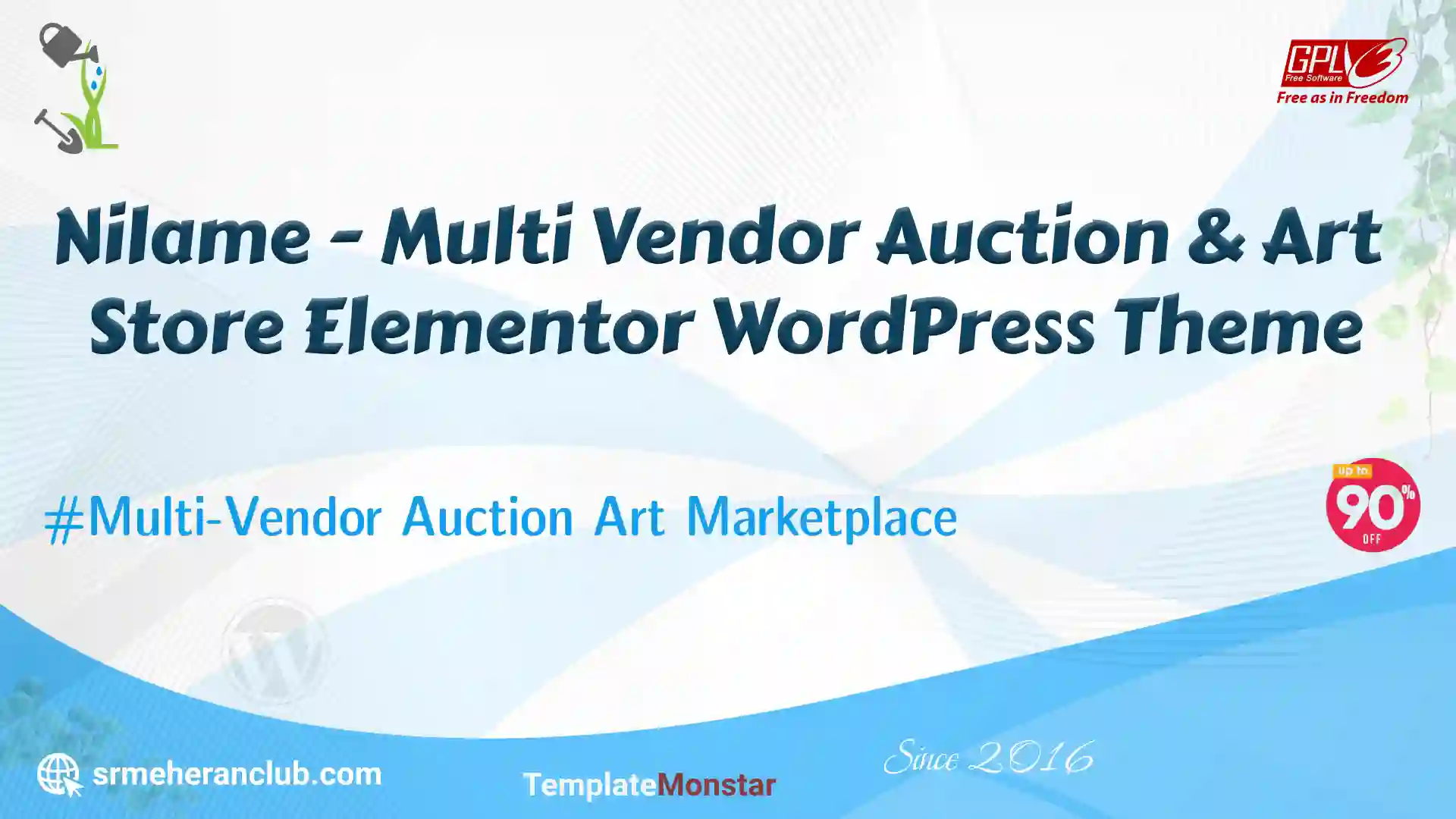 Nilame – Multi Vendor Auction & Art Store Elementor WordPress Theme — Theme by Templatemonster