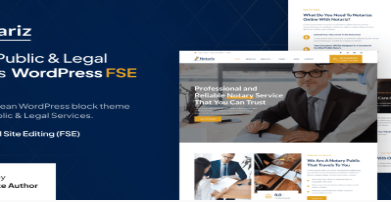 Notariz – Notary & Legal Services WordPress Theme