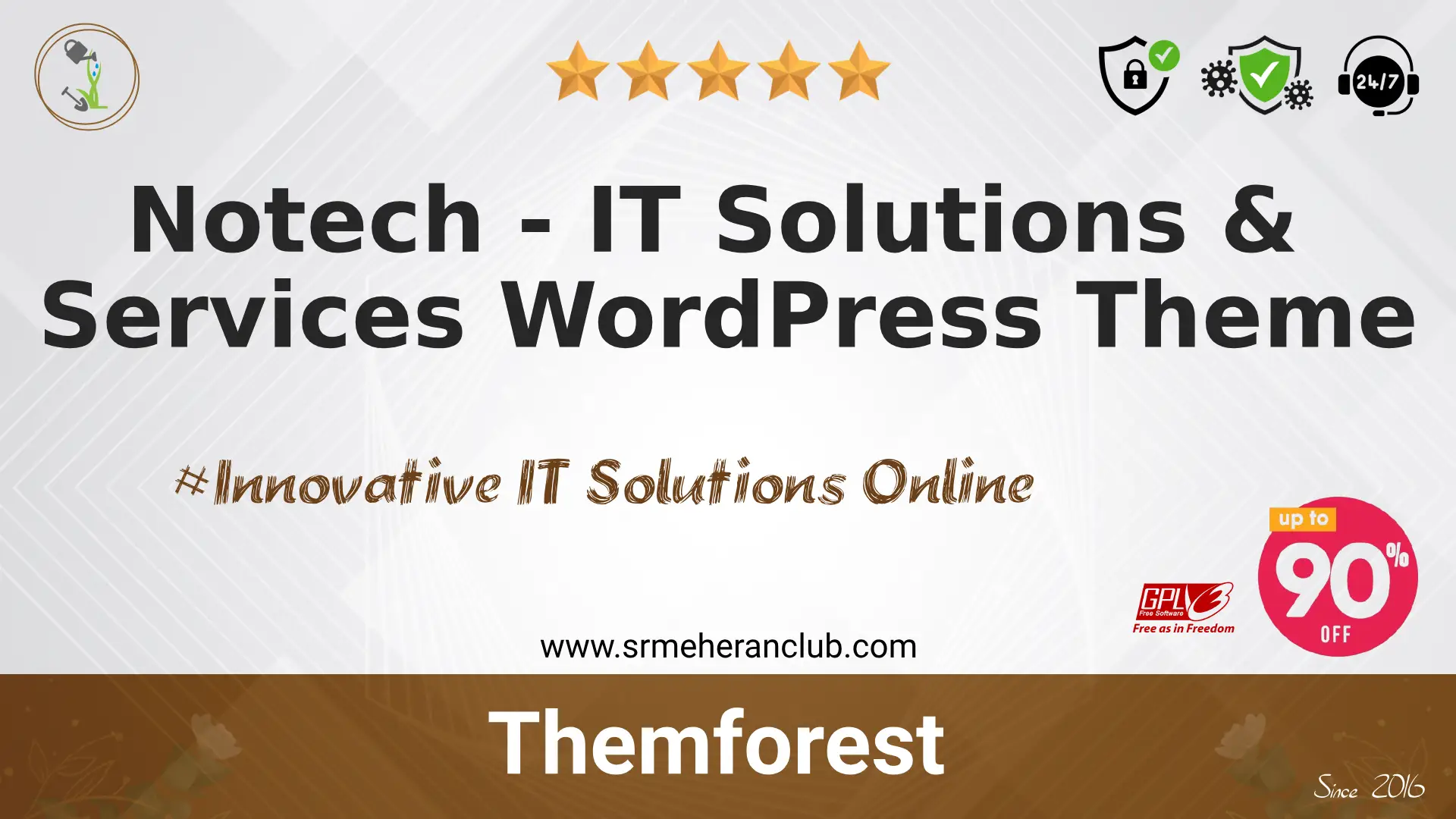 Notech – IT Solutions & Services WordPress Theme — Theme by Themeforest