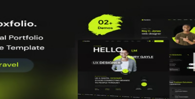 Noxfolio - Personal Portfolio Laravel Template
