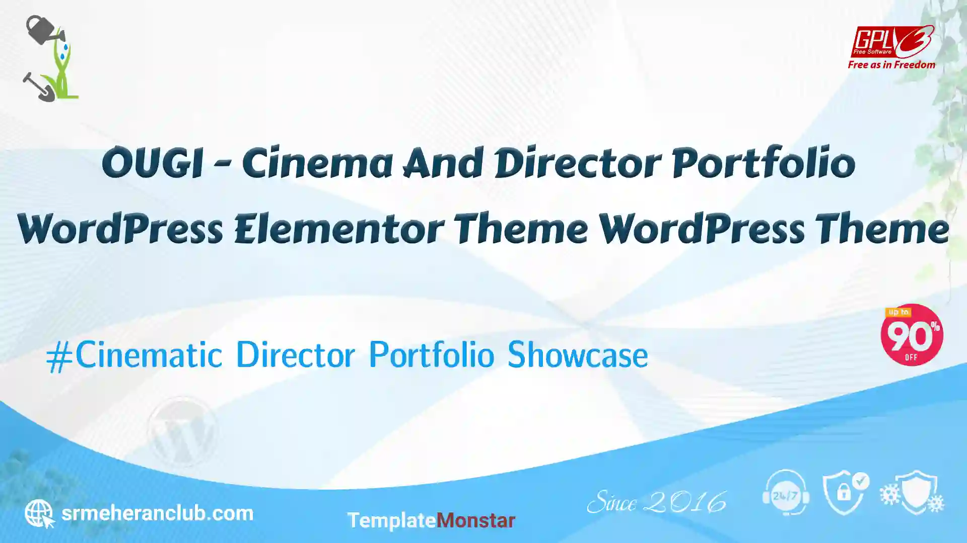 OUGI – Cinema And Director Portfolio WordPress Elementor Theme WordPress Theme