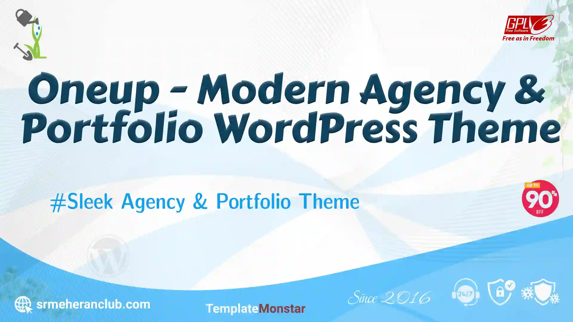 Oneup – Modern Agency & Portfolio WordPress Theme