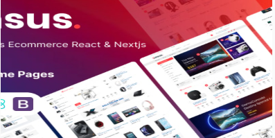 Onsus - Electronics E-commerce Next.js, React Temp