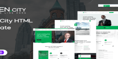 OpenCity - Political and Government HTML Template