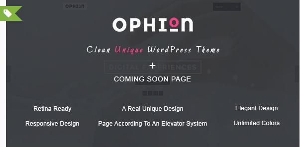 Ophion - Clean WordPress Theme