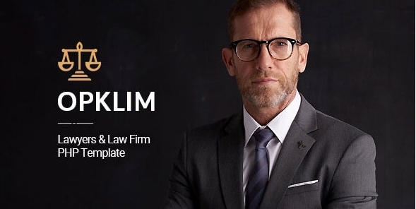 Opklim - Lawyer and Law Firm PHP Template