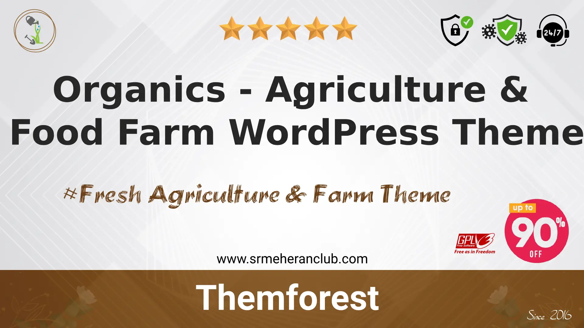 Organics – Agriculture & Food Farm WordPress Theme — Theme by Themeforest