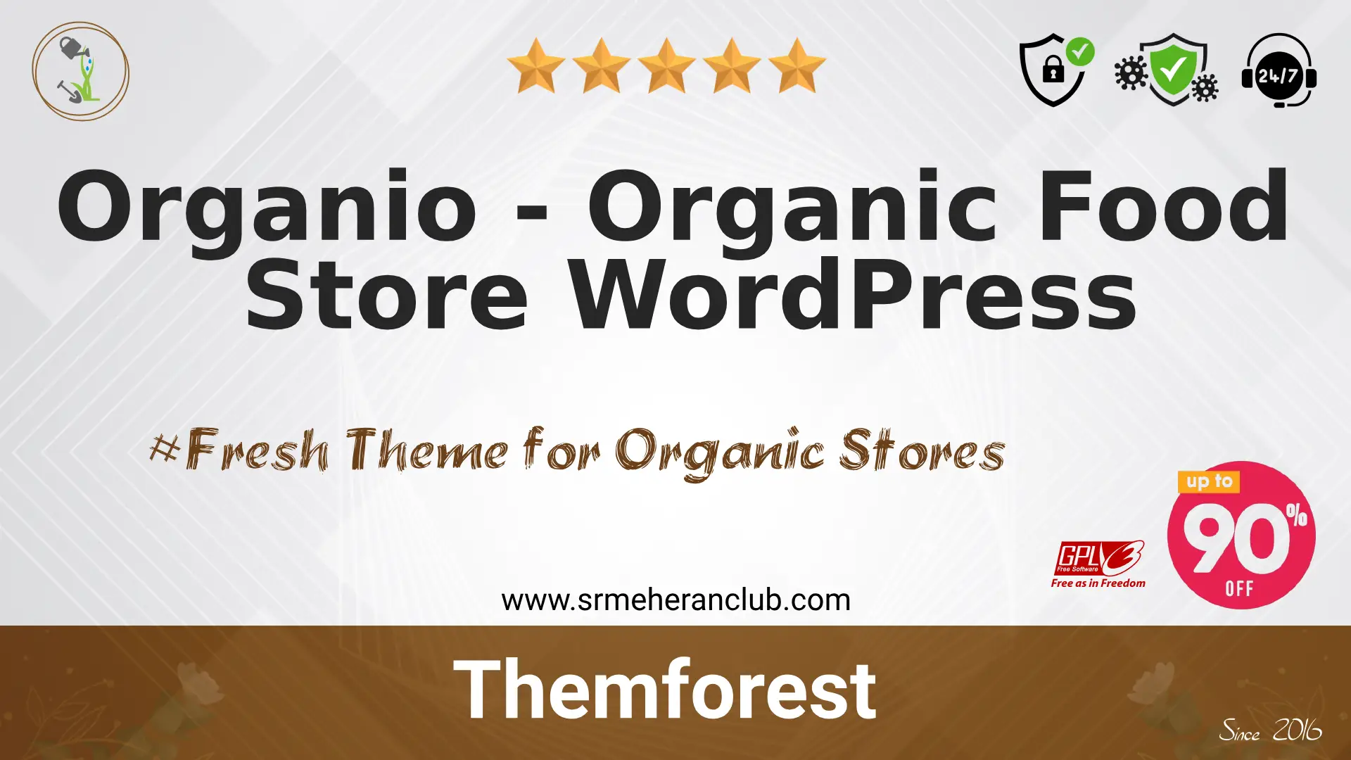 Organio – Organic Food Store WordPress