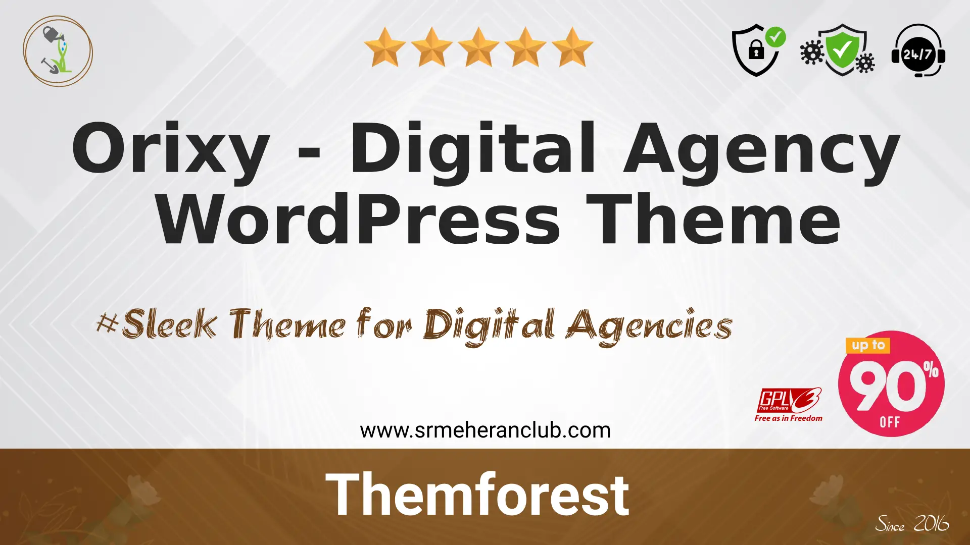 Orixy – Digital Agency WordPress Theme — Theme by Themeforest