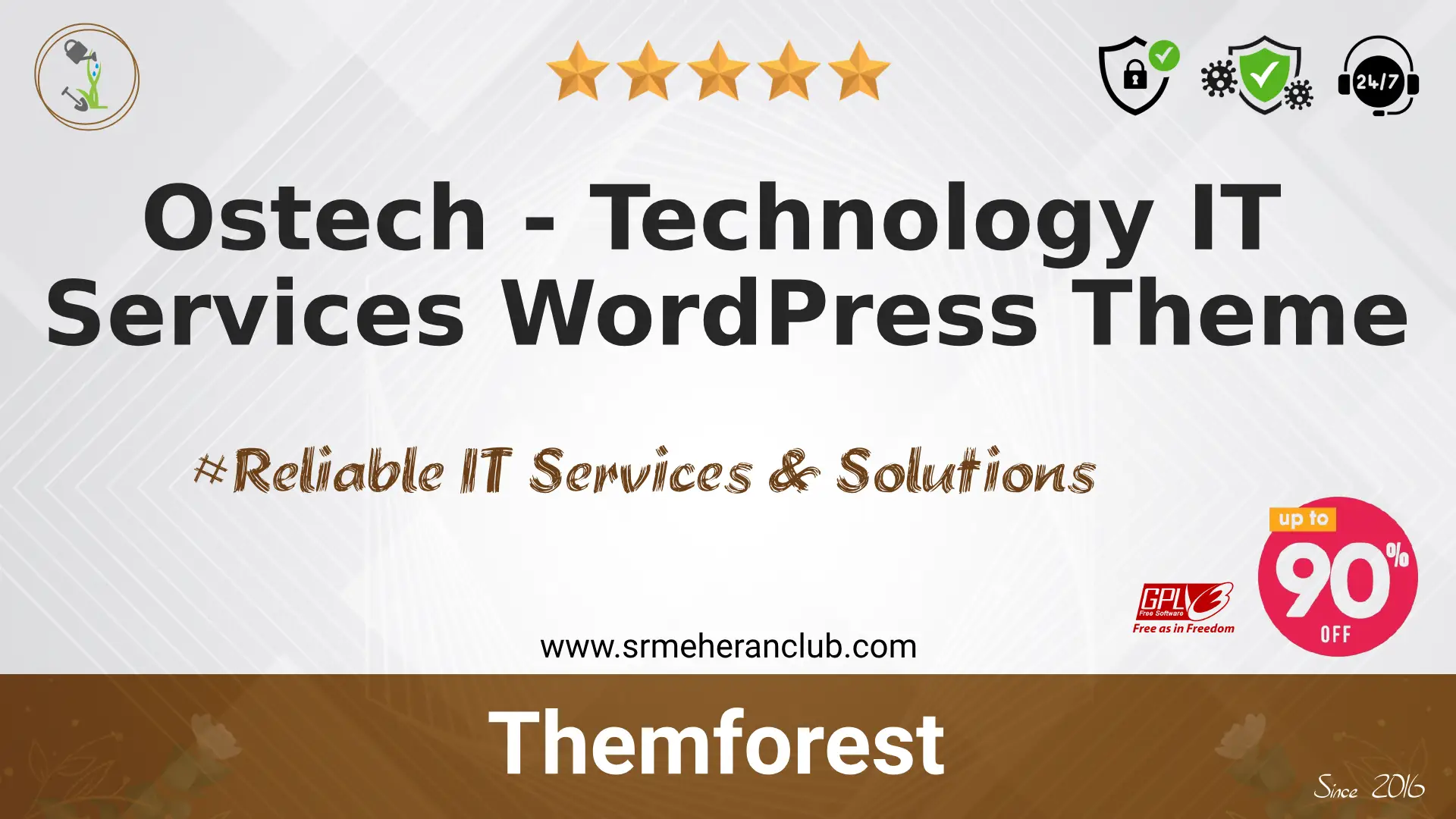Ostech – Technology IT Services WordPress Theme — Theme by Themeforest