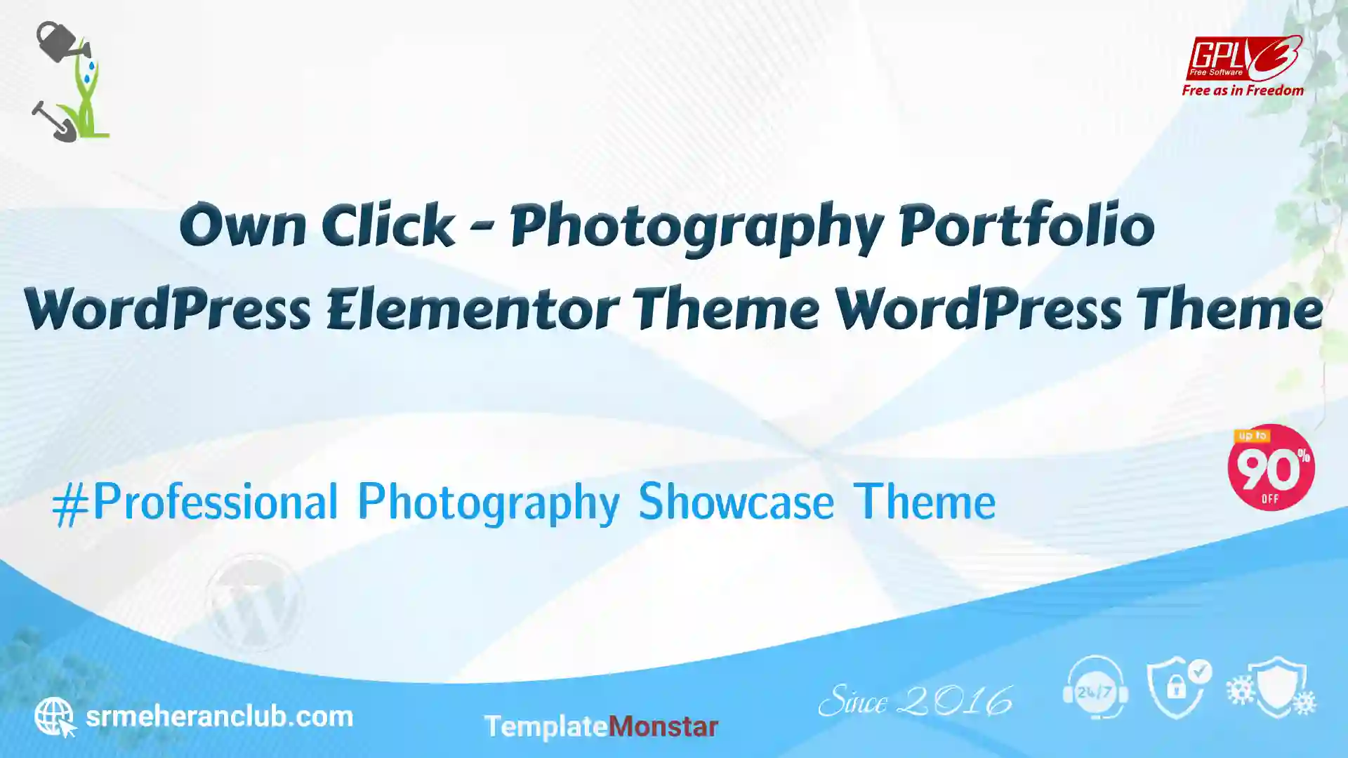 Own Click – Photography Portfolio WordPress Elementor Theme WordPress Theme — Theme by Templatemonster