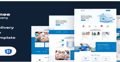 Paanee - Drinking Mineral Water Delivery HTML