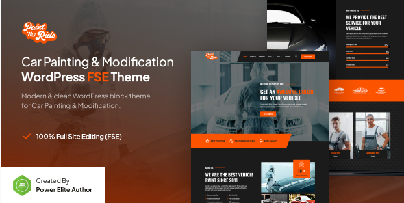 PaintMyRide – Car Painting & Modification WP Theme