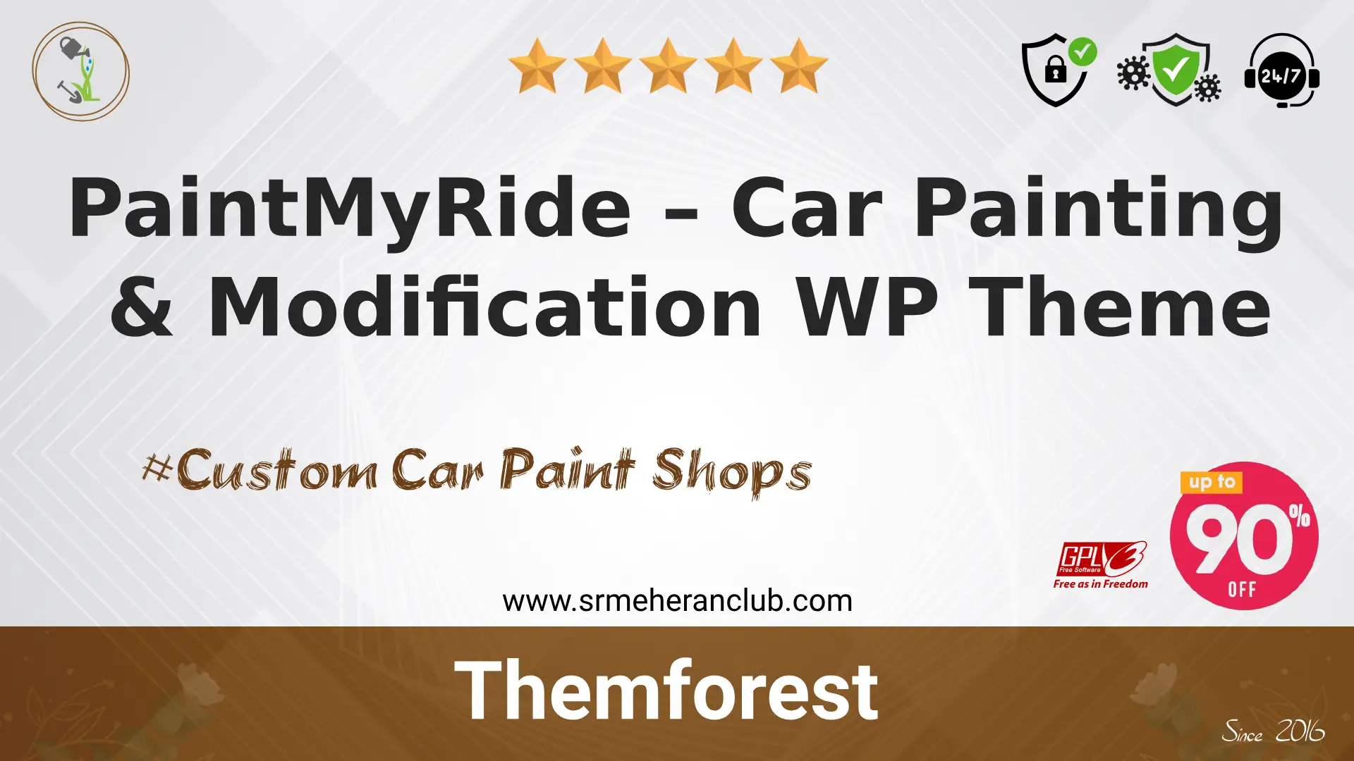 PaintMyRide – Car Painting & Modification WP Theme — Theme by Themeforest