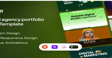 Parody - Digital Agency Portfolio HTML Template