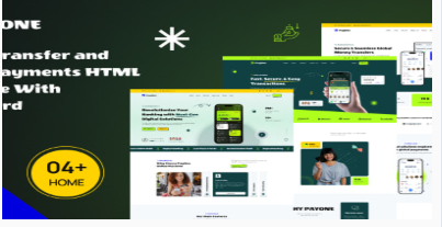 PayOne - Money transfer & online payments HTML