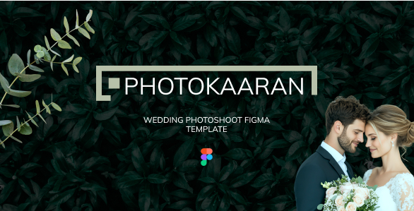 Photokaaran - Wedding Photography Figma Template