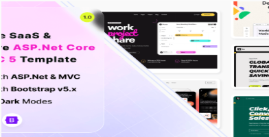 Piku - Saas & Software ASP.Net Core MVC Template
