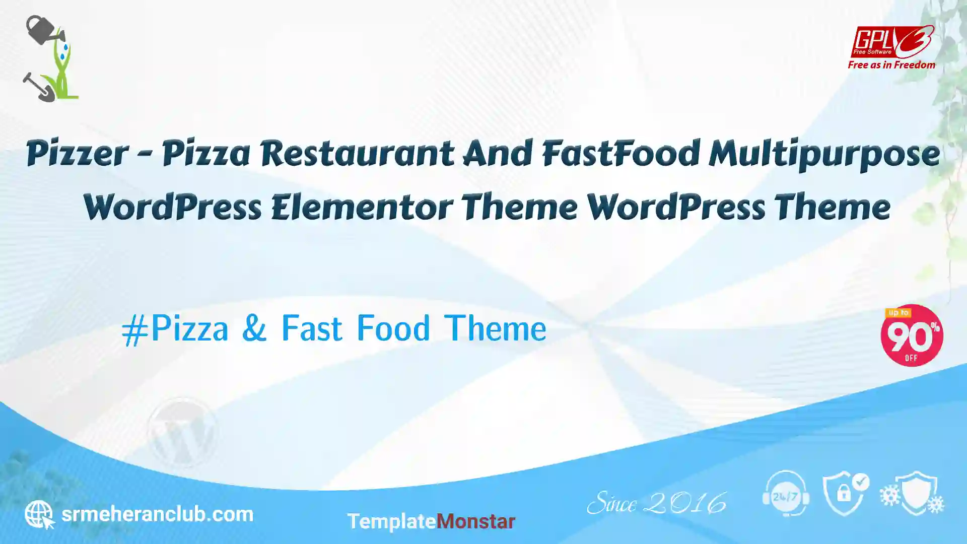 Pizzer – Pizza Restaurant And FastFood Multipurpose WordPress Elementor Theme WordPress Theme — Theme by Templatemonster