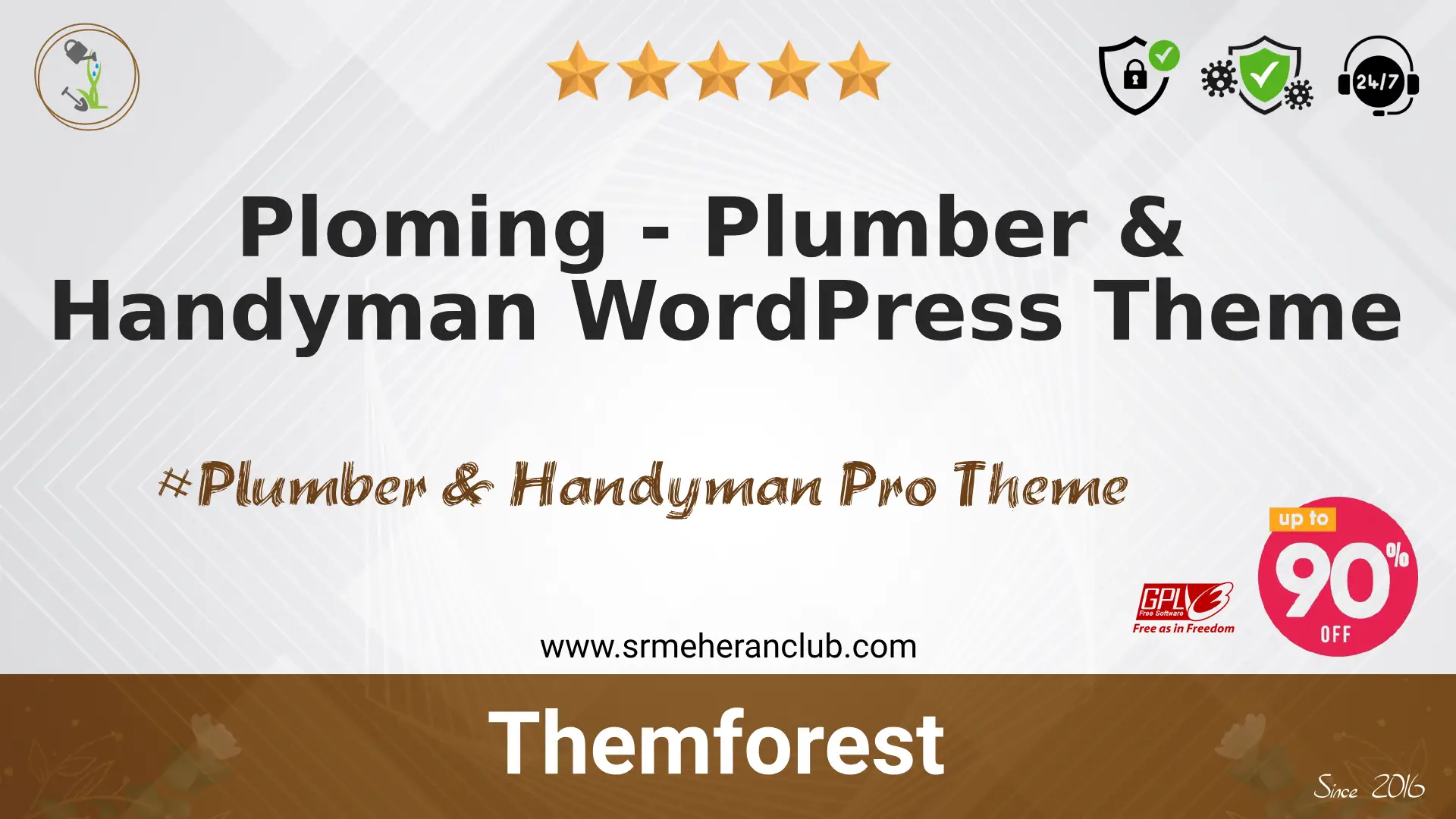 Ploming – Plumber & Handyman WordPress Theme — Theme by Themeforest