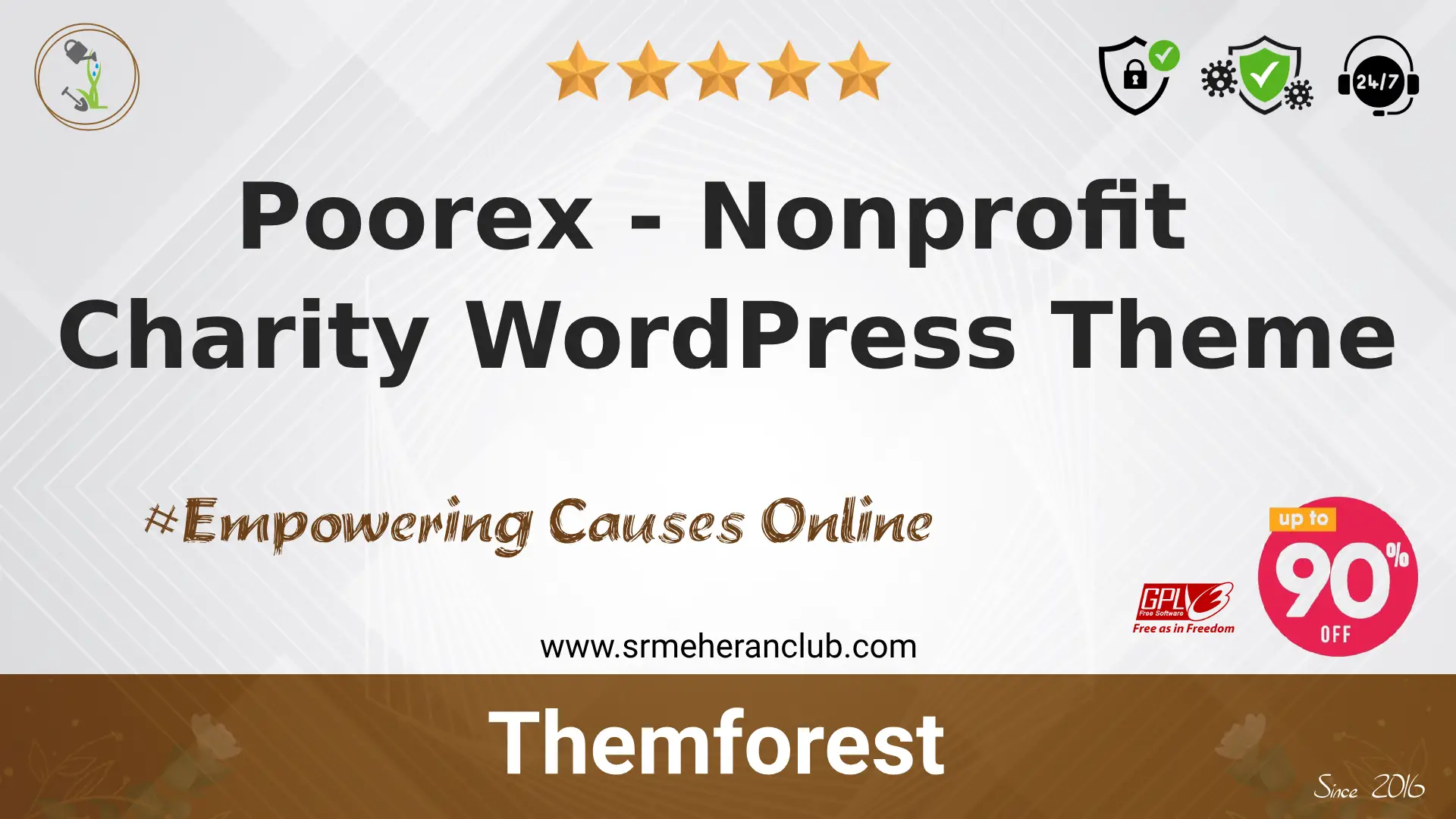 Poorex – Nonprofit Charity WordPress Theme
