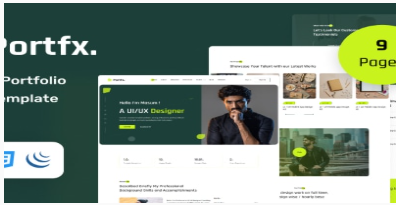 Portfx - Personal Portfolio Laravel Template