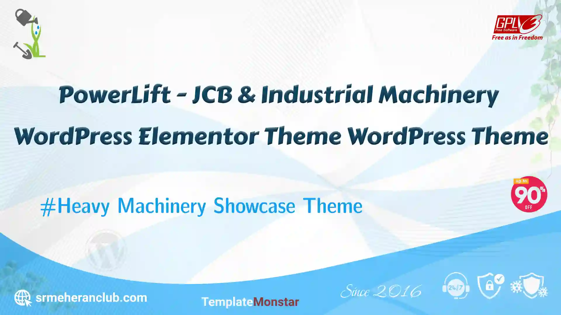 PowerLift – JCB & Industrial Machinery WordPress Elementor Theme WordPress Theme — Theme by Templatemonster