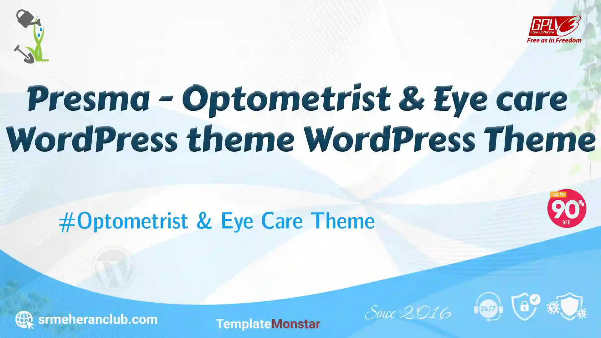 Presma – Optometrist & Eye care WordPress theme WordPress Theme — Theme by Templatemonster