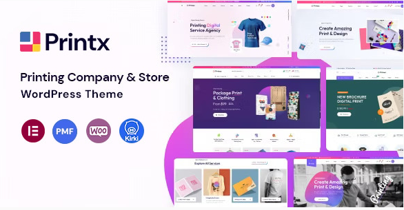 Printx - Printing Services WordPress Theme