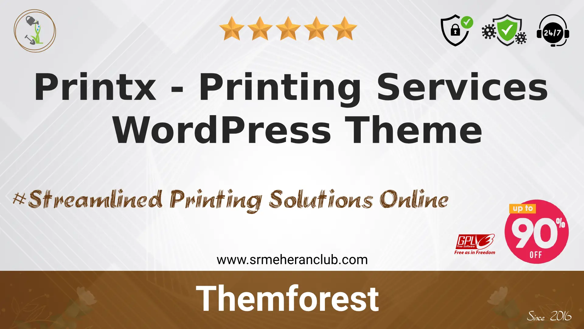 Printx – Printing Services WordPress Theme