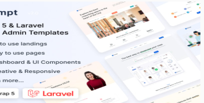 Prompt - Modern & Multipurpose Laravel Template