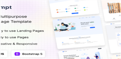 Prompt - Modern & Multipurpose SolidJs Template