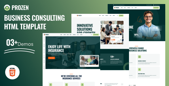 Prozen- Business Consulting Html Template