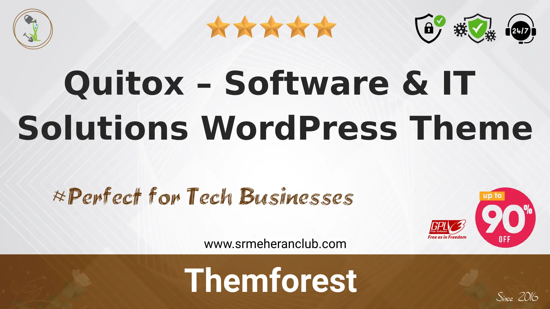 Quitox – Software & IT Solutions WordPress Theme — Theme by Themeforest