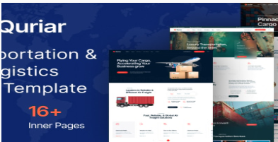 Quriar Logistics and Transportation Html Template