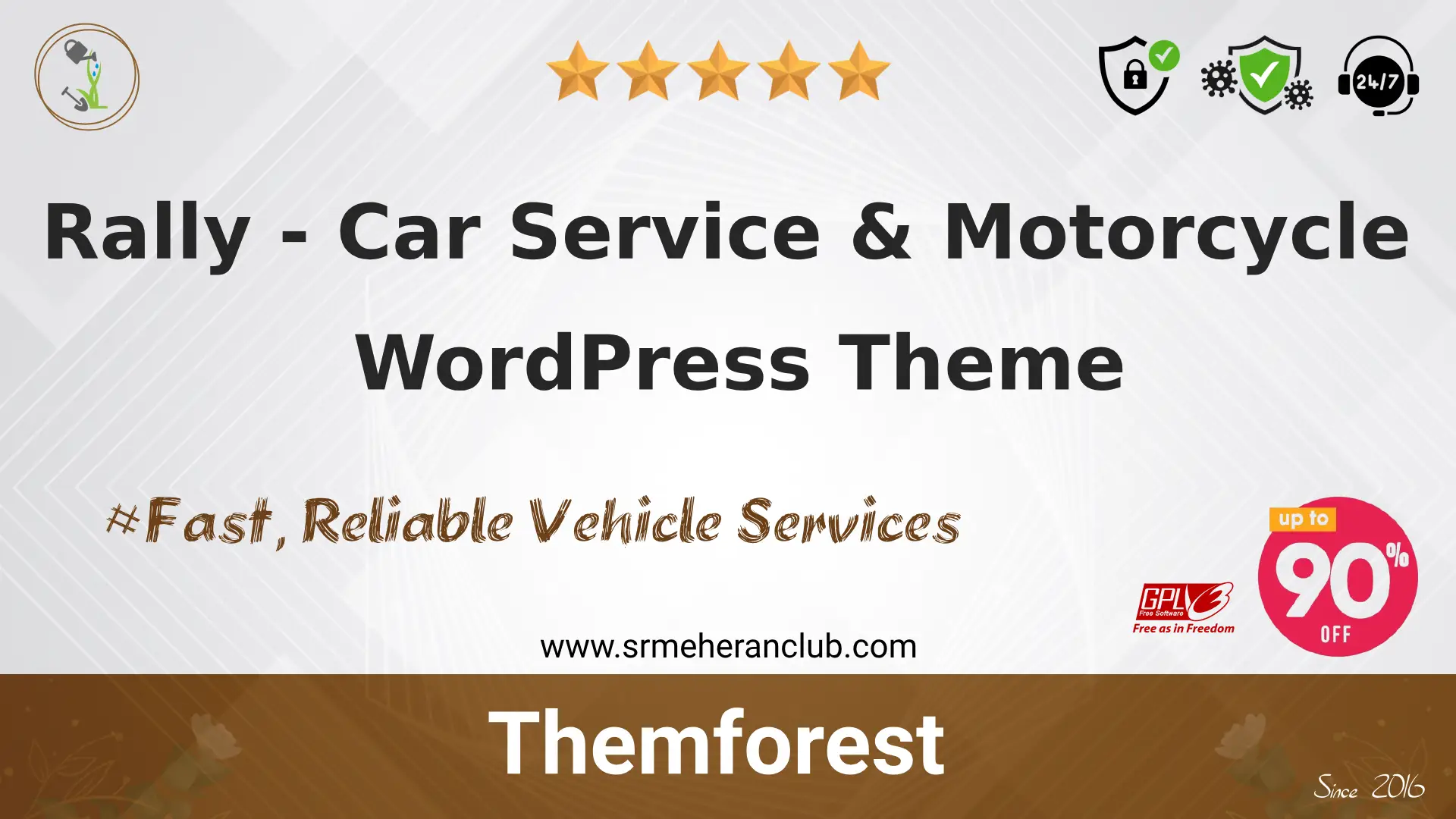 Rally – Car Service & Motorcycle WordPress Theme — Theme by Themeforest