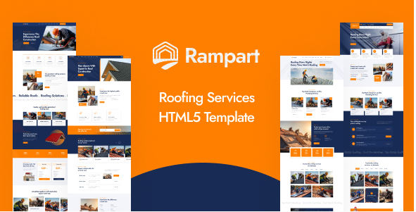 Rampart - Roofing Services HTML5 Template