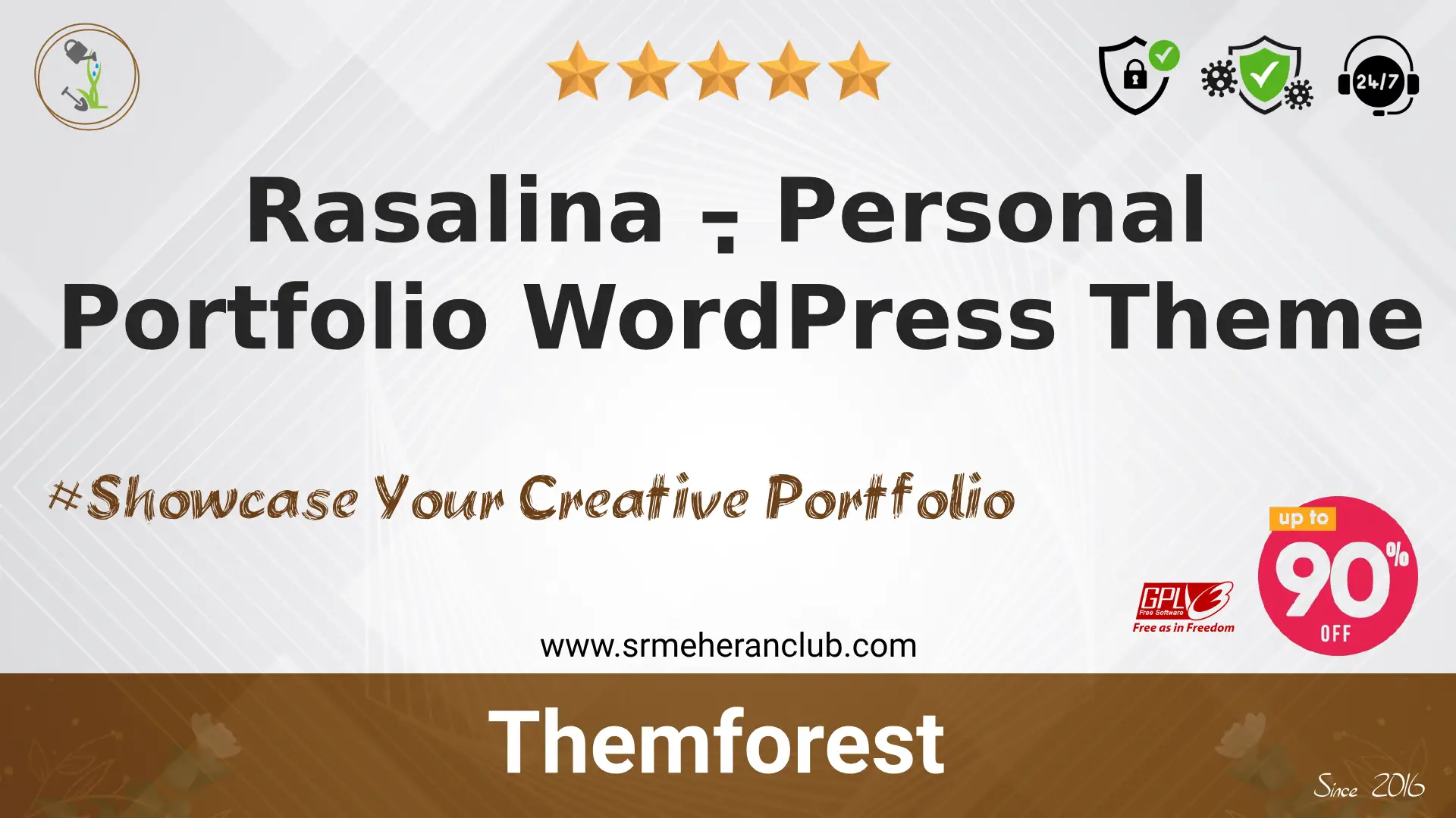 Rasalina – Personal Portfolio WordPress Theme — Theme by Themeforest