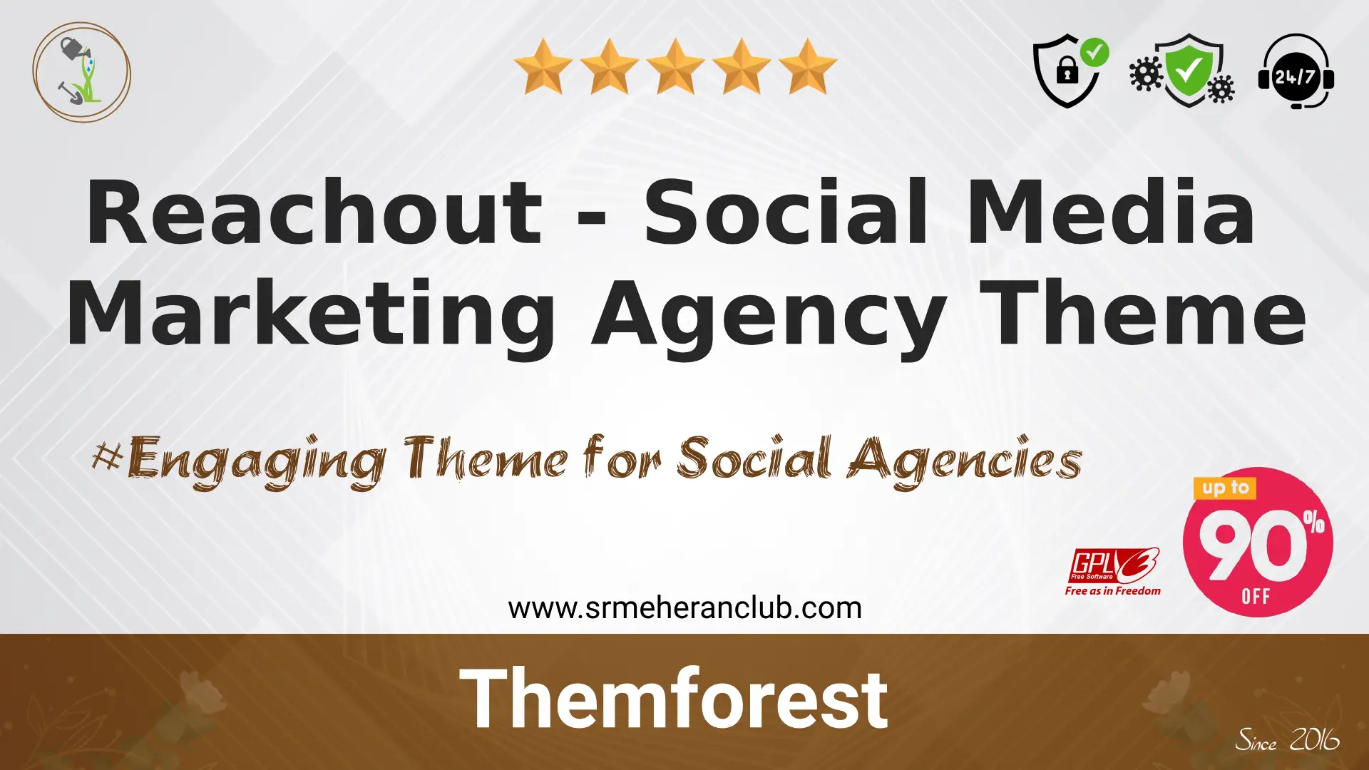 Reachout – Social Media Marketing Agency Theme
