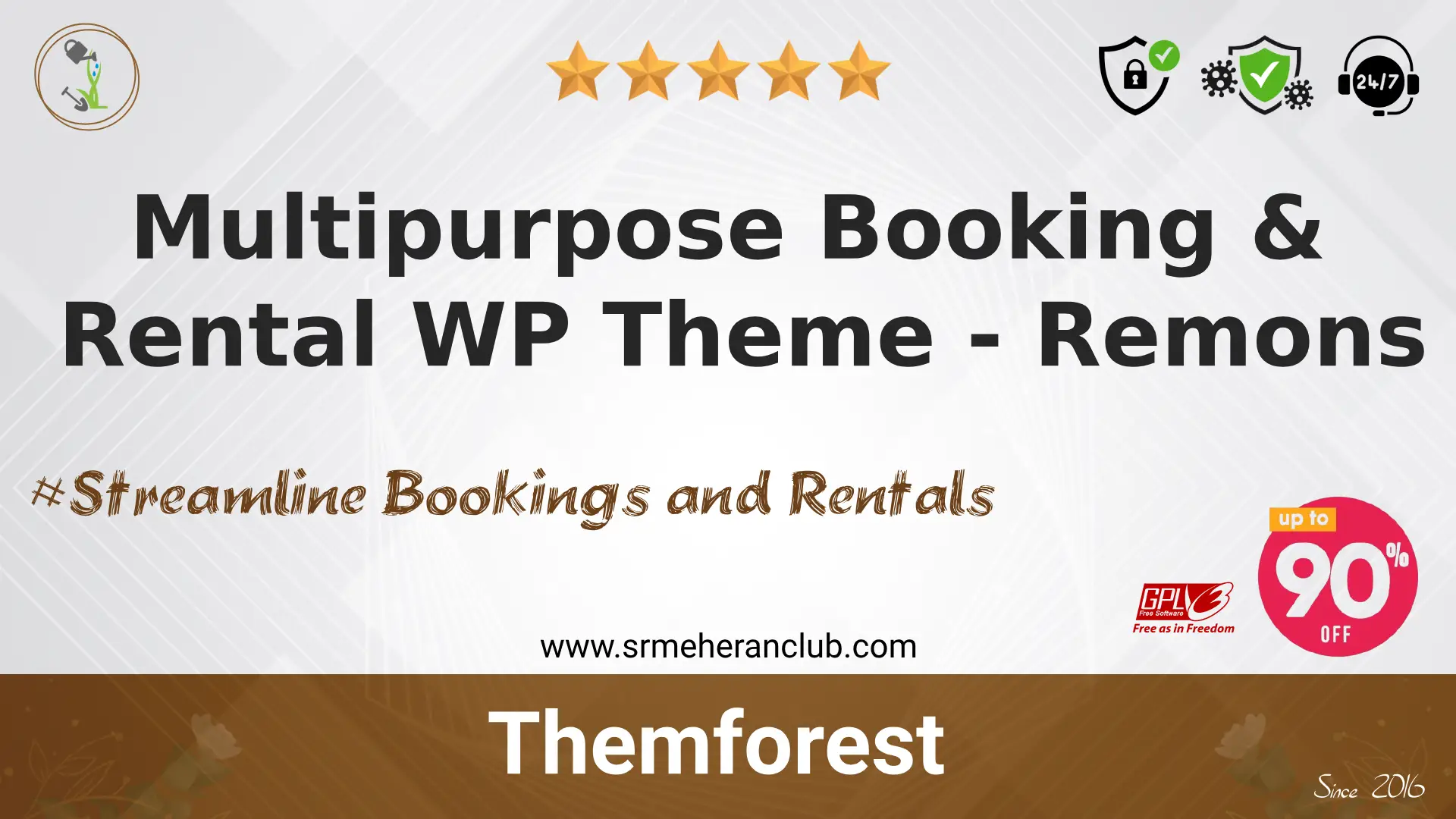 Multipurpose Booking & Rental WP Theme – Remons