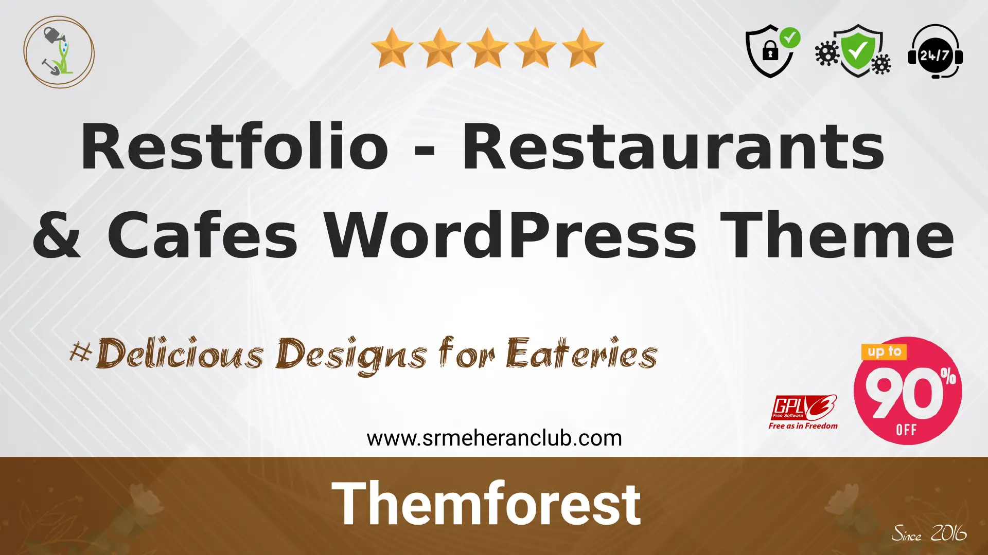 Restfolio – Restaurants & Cafes WordPress Theme